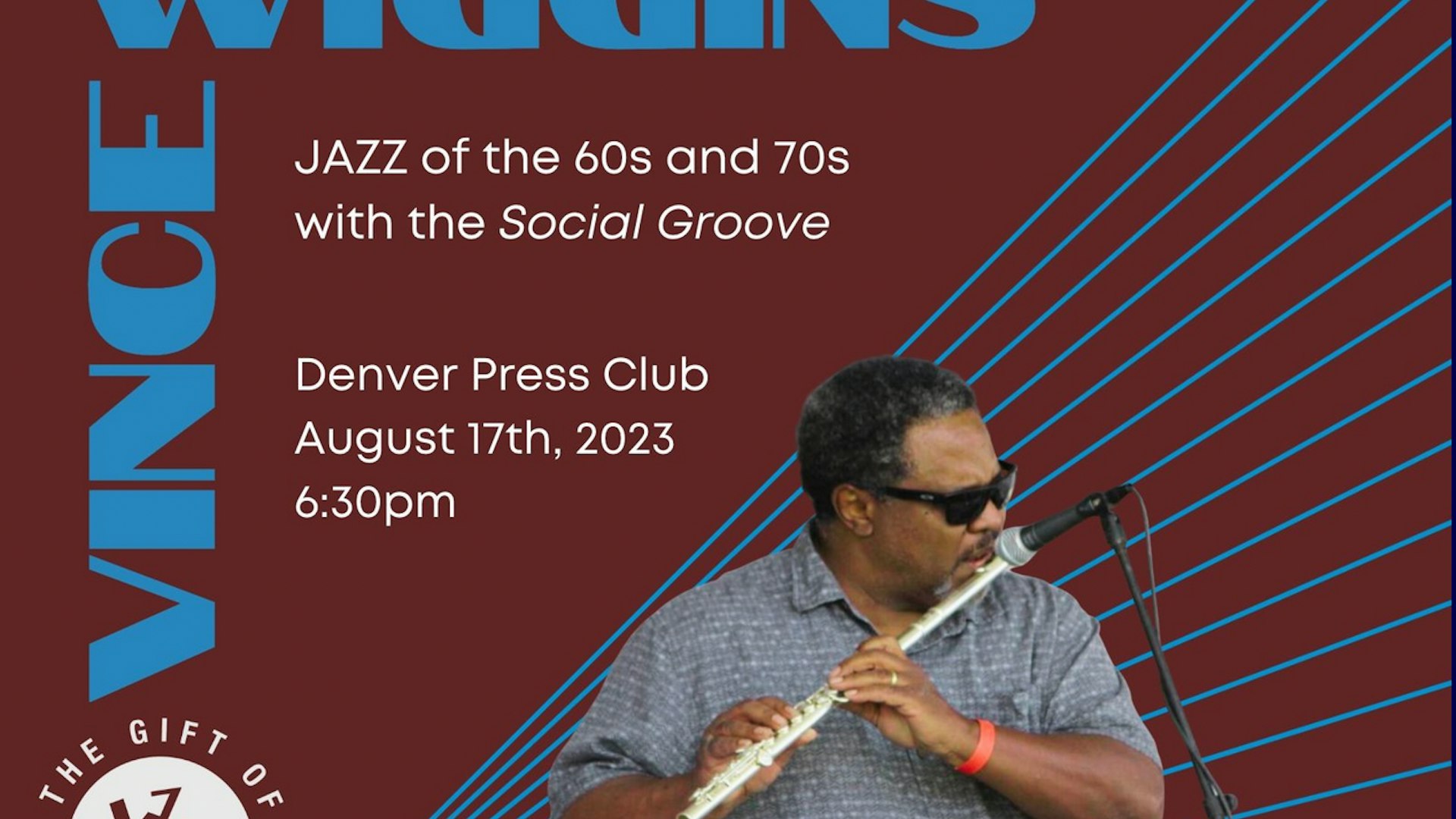 Vince Wiggins and the Social Groove @Denver Press Club 